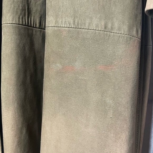 Vintage Fendi Men’s Olive Green Belted Trench Coat w/Silky Lining (Size: 54) - Picture 16 of 16